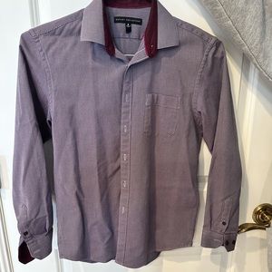 Boys size 16 mauve dress shirt -excellent condition